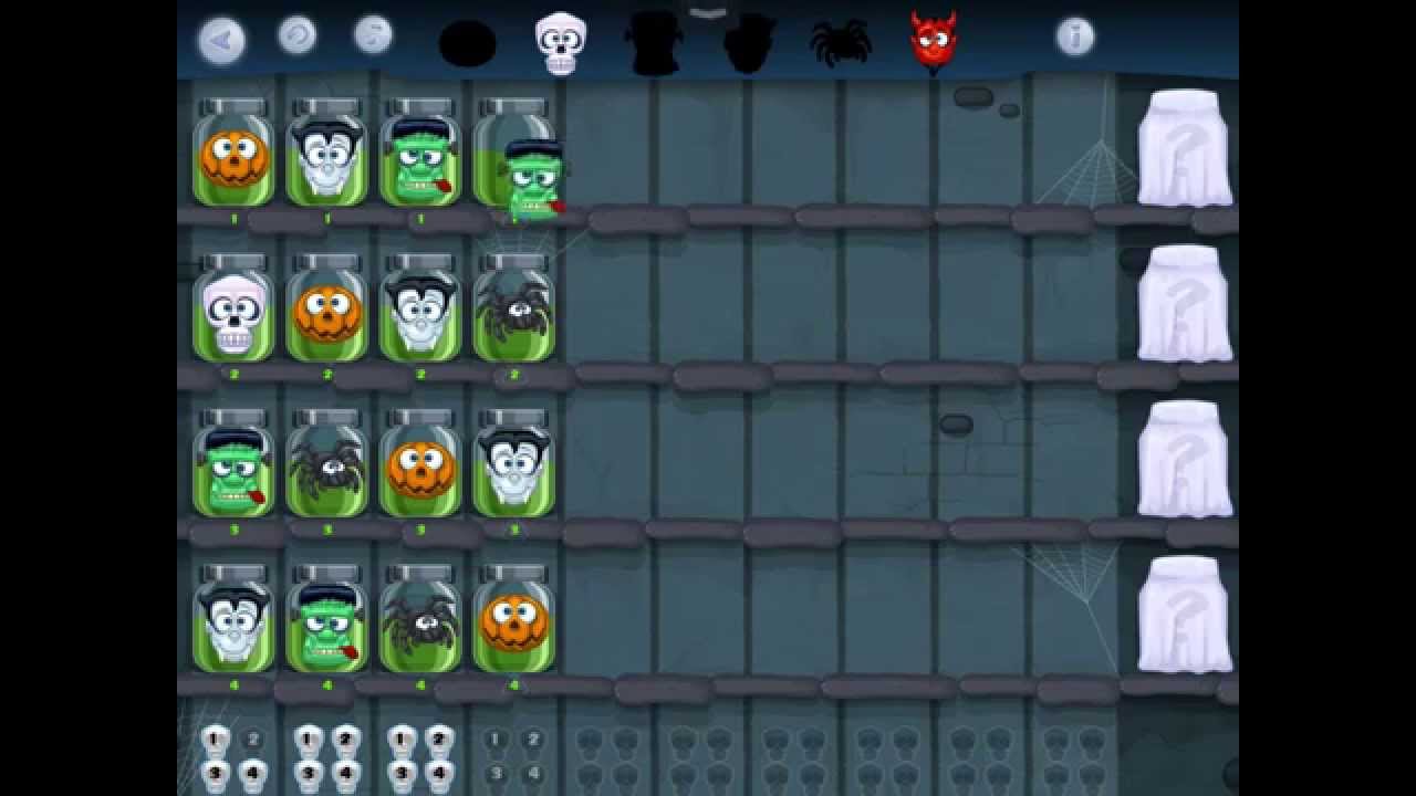 Holidays 2 4 scary halloween games for clever kids [ iOS App for Kids