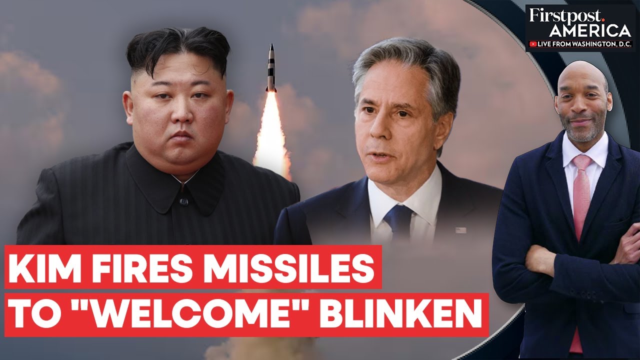 North Korea Fires Ballistic Missiles as Blinken Arrives in Seoul   Firstpost America
