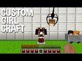 What Happen If You CRAFT CUSTOM GIRL In Minecraft ???