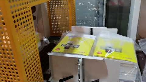 T-8025 Shrink wrapping machine with PE POF