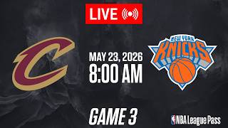 NBA LIVE! Cleveland Cavaliers vs New York Knicks GAME 3 | May 23, 2026 | NBA 2K26 GAMEPLAY
