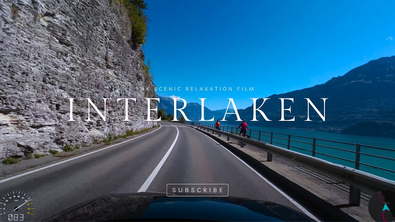 4K Interlaken Lucerne Scenic Drive switzerland YouTube