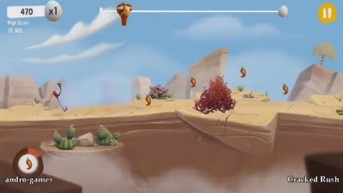 Cracked Rush (-by Squeeze Studio) - runner for Android and iOS - gameplay.