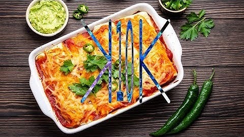 compressed into 10 seconds - How To Basic - How To Make Chicken Enchiladas