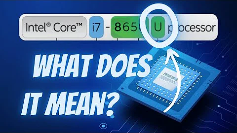 Intel Processor💻 Letters Explained! What Do They Actually Mean? 🤔