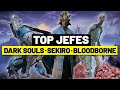 Los 10 JEFES MÁS DIFÍCILES de From Software