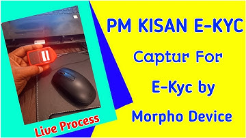 Pm Kisan E-kyc By Morpho | Capture for KYC morpho device | Capture for E-Kyc by Morpho Device |