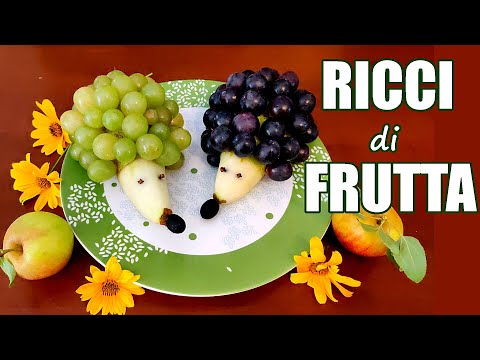 Video: Come Fare Un Riccio Di Frutta