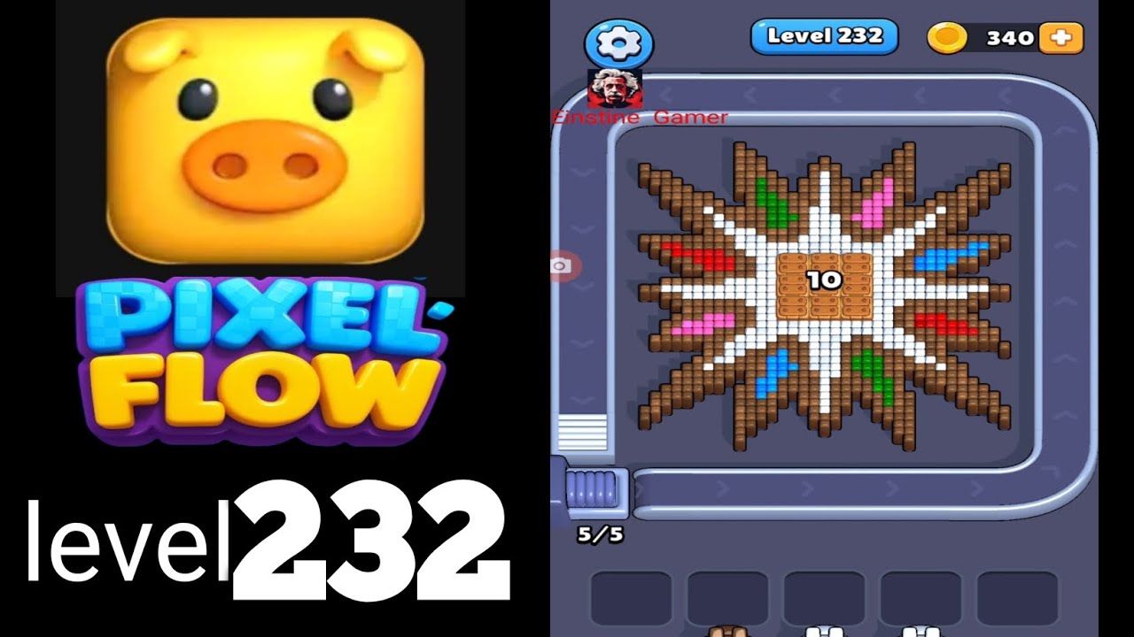 Pixel Flow level 232 Walkthrough Solution - YouTube