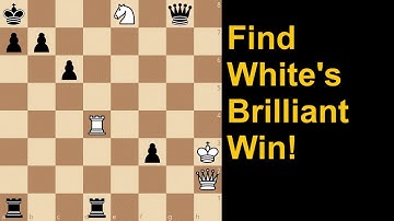 Wit aan zet en schaakmat!