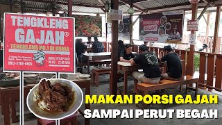 KULINER ENAK JOGJA 🤤 TENGKLENG TERBESAR DI DUNIA!!! 🐘 | TENGKLENG GAJAH SLEMAN