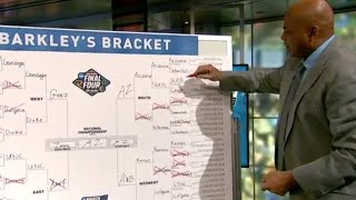 Charles Barkley's terrible, terrible 2022 NCAA bracket