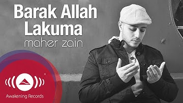 Maher Zain - Barak Allah Lakuma | Vocals Only | Official Lyric Video