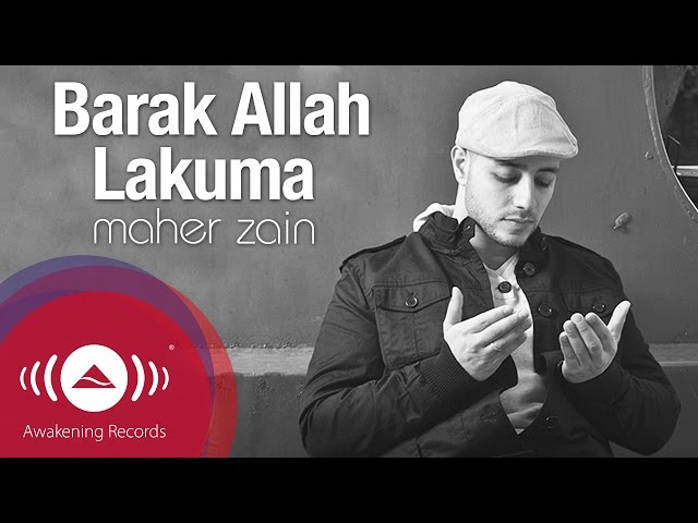 Maher Zain - Barak Allah Lakuma | Hanya Vokal | Video Lirik Resmi class=