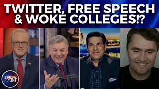 Twitter, Free Speech & Woke Colleges!? | Charlie Kirk on FlashPoint