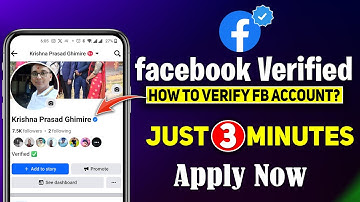 How to Verify Facebook Account? Facebook Blue Tick Verification in Nepal | KG