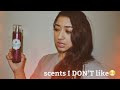 my least favorite bath & body works scents!!