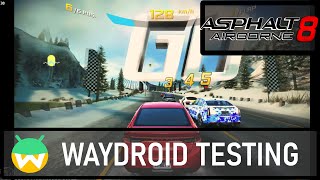 Asphalt 8 (Android) on Steam Deck (Waydroid) | Waydroid Android Container for Linux Testing