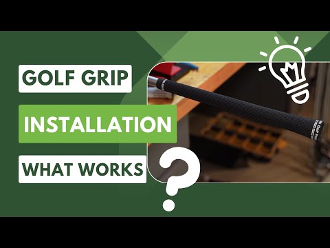 What works?  Regripping golf clubs with different liquids