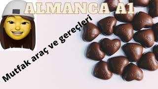 ALMANCA A1 MUTFAK ARAC VE GERECLERI
