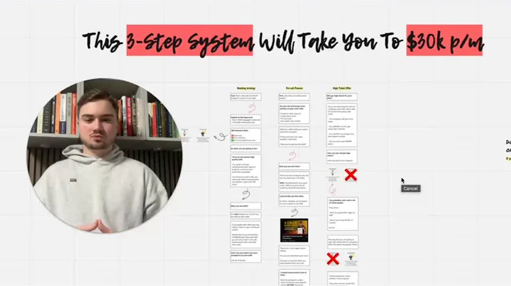 This 3-Step System Will Take You To $30k p/m