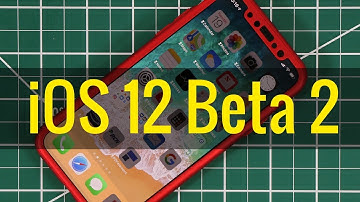 iOS 12 Beta 2 running on iPhone X - New Features & Updates!