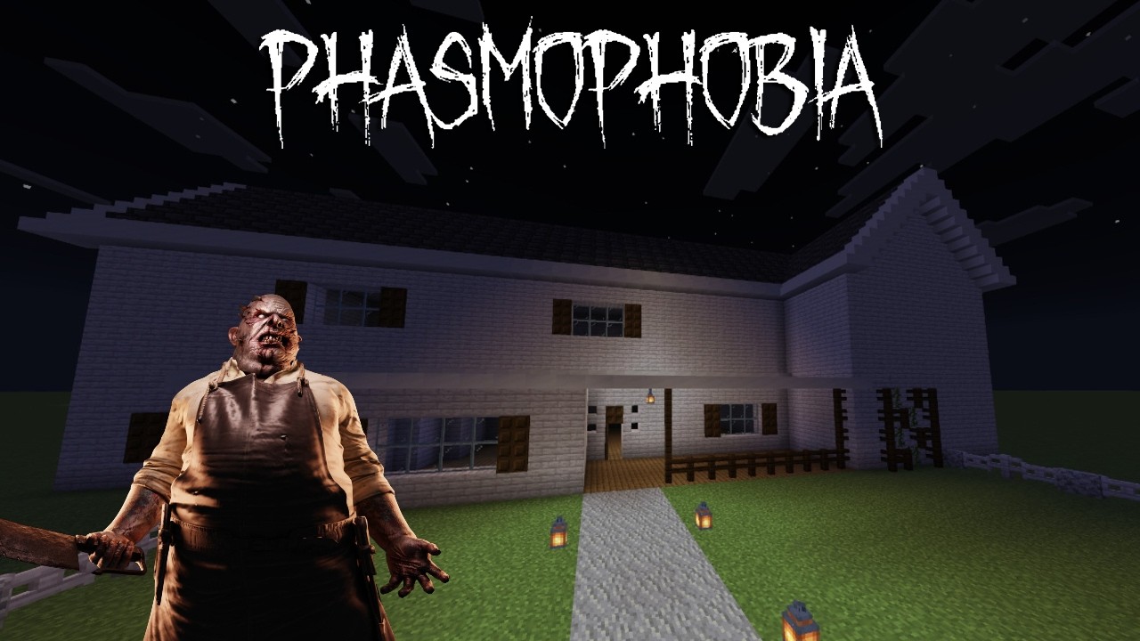 Phasmophobia 10 Ridgeview Court Minecraft House Tutorial (Exterior)