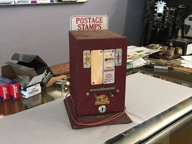 Quick & Cheap POSTAGE STAMP DISPENSER DIY 