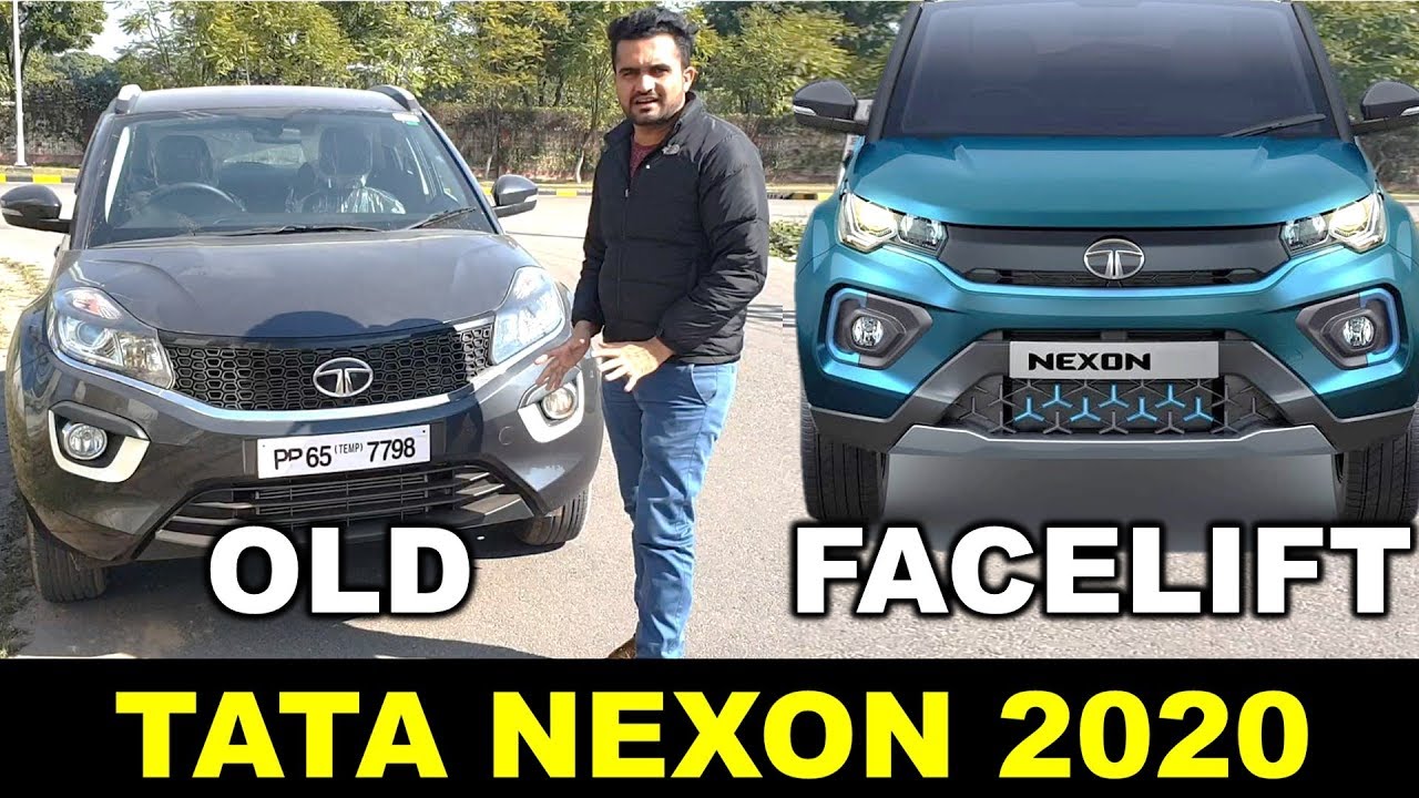 2020 Tata NEXON BS6 Old Nexon Vs New Nexon Review In Hindi Car 