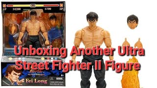 Unboxing Ultra Street Fighter II Fei Long Action Figure 