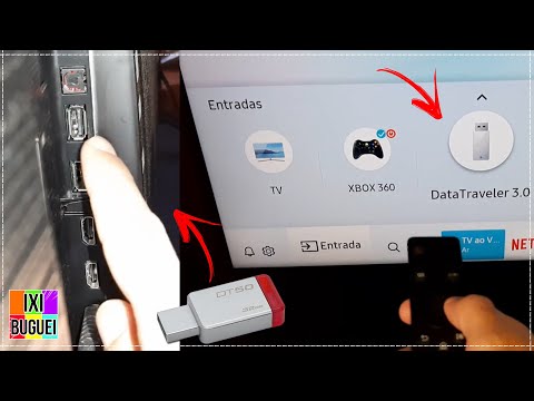 Vídeo: Como faço para conectar um USB à minha Samsung Smart TV?