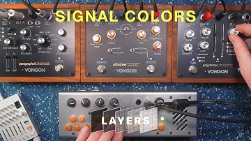 Stacking Gold - 3x Vongon Pedals in Series