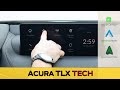 Media Screen in the Acura TLX | CarPlay, Android Auto, Nav, Reboot and more! (2021-2025)