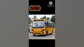 School Bus | Old vs New | #shorts #india #bus #school #schoolbus #ashokleyland #tata #force #eicher