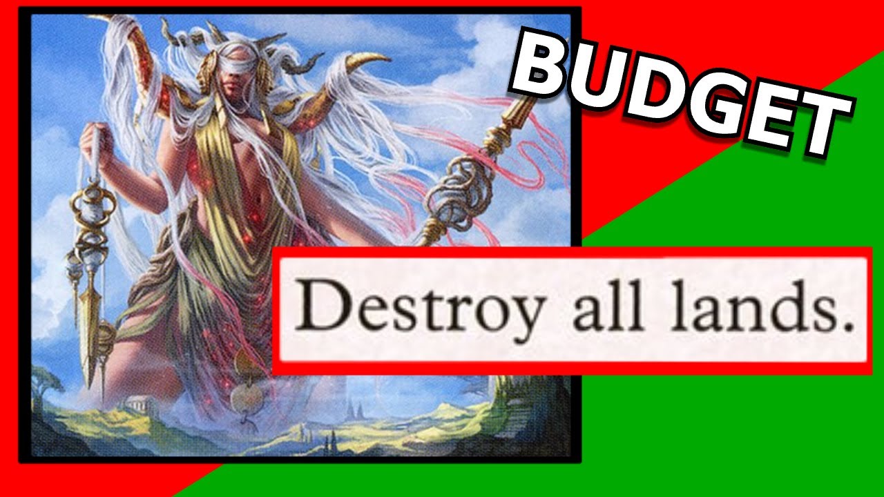 Budget Land Destruction MTG Commander Deck Tech YouTube