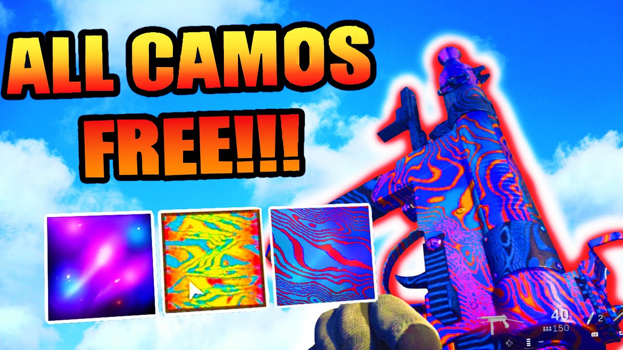 GET *DAMASCUS CAMO* ON ANY WARZONE GUN WITH THIS GLITCH! 🔥(How to