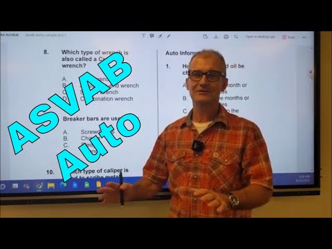 ASVAB Auto Shop Practice Test