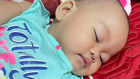 Sleep tight Pretty little baby PorPor,  Adorable Chubby Panhapor 9months old #Panhapor #Porpo