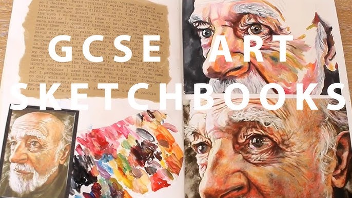 A Gcse Art Sketchbooks Youtube