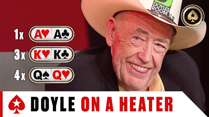 Doyle Brunson dealt KK-QQ-AA crazy amount of times...