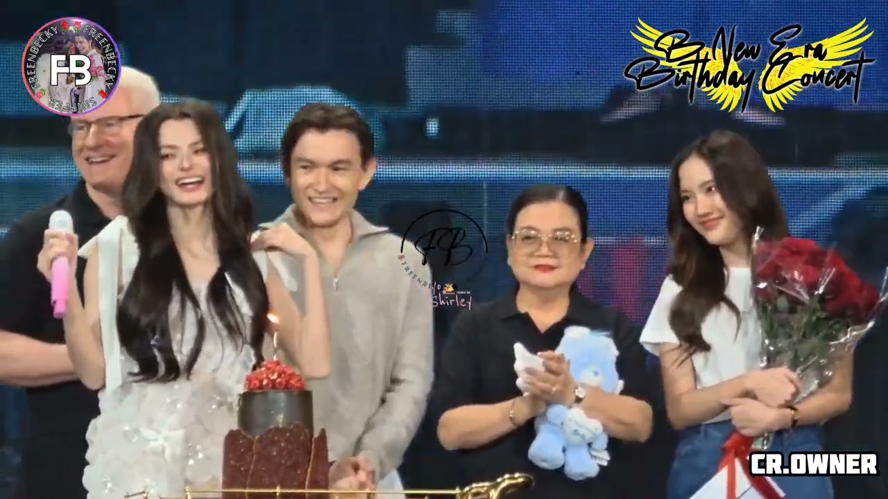 BECKY GET BIRTHDAY SUPRISE ON STAGE#BNewEraBirthdayConcert#beckyarmstrong#freenbecky #fyp#freenbeck