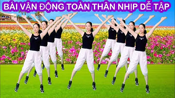 VẬN ĐỘNG TOÀN THÂN CHO MỌI LỨA TUỔI / GIẢM ĐAU NHỨC / NHẠC HOA KO LỜI