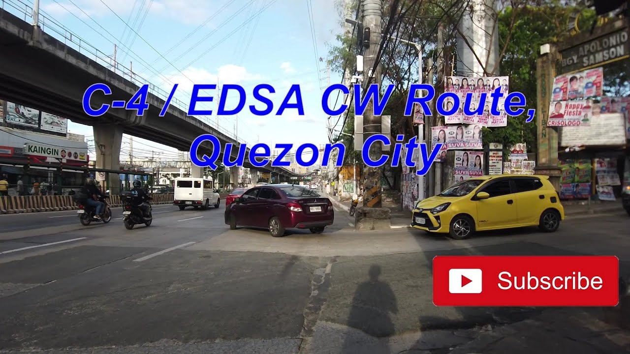 C-4 / EDSA CW Route, Quezon City / 08 Kaingin Road to LRT Roosevelt