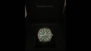 Hamilton Khaki Field Day Date Ref. H70535061 (Lume Shoot/Timelapse)