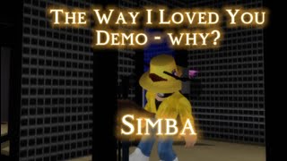 Simba - The Way I Loved You (Why?) [Vault Demo] | Official Lyrics Video (Extended Play)