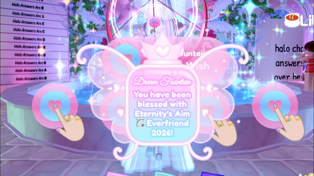 I WON THE NEW EVERFRIEND 2026 HALO ON CAMERA!!! // Royale High