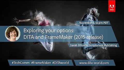 Adobe DITA World 2016  Day 1  Session 4  Sarah O'K...