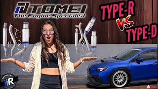 ULTIMATE TOMEI TYPE-R vs. TYPE-D SHOOTOUT! | SUBARU | WRX | 2022 | 2023 | 2024