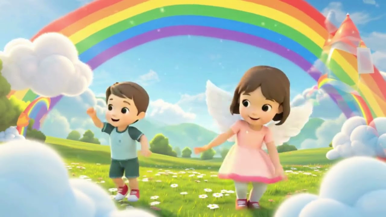 Colorful, colorful little star ⭐ Shining bright up in the sky ✨