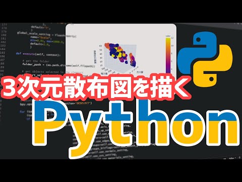 [How to use plotly] Easily create interactive 3D scatter plot graphs using Python. [Scatter 3D Pl...